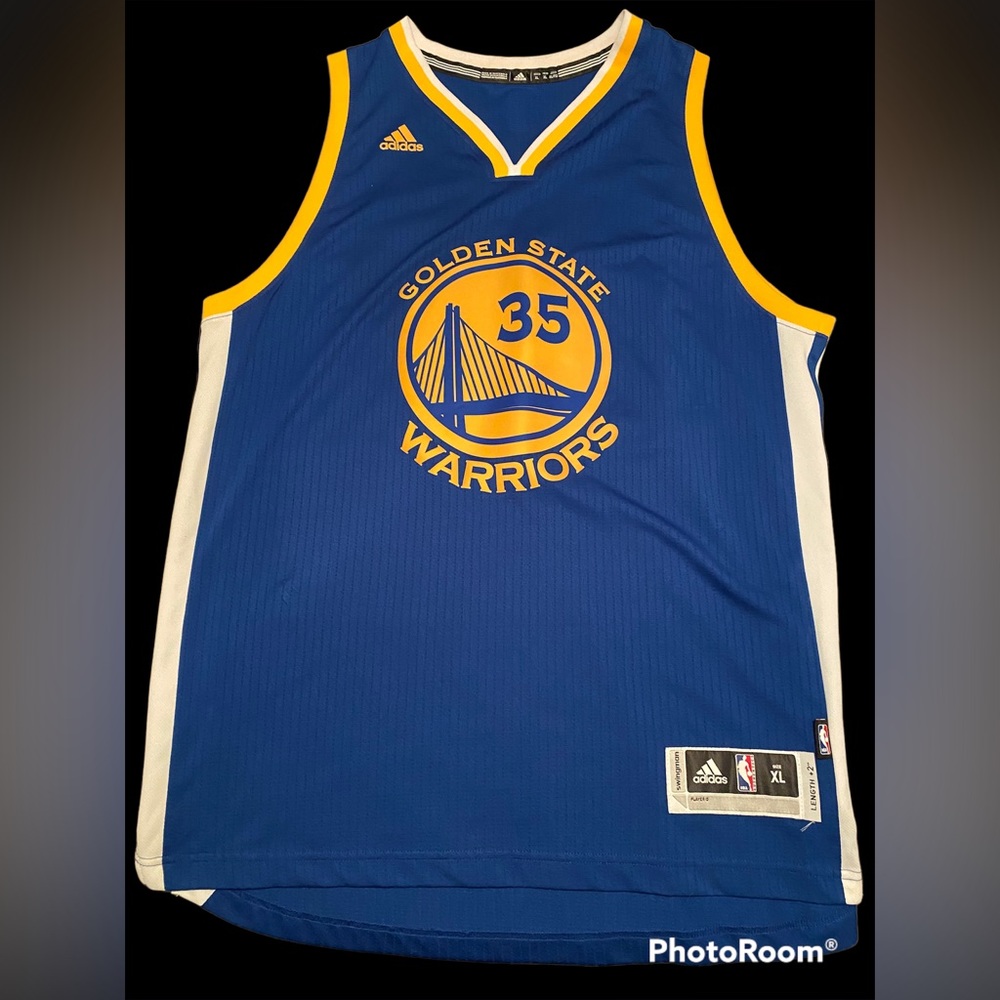 Adidas Golden State Warriors Kevin Durant Jersey
